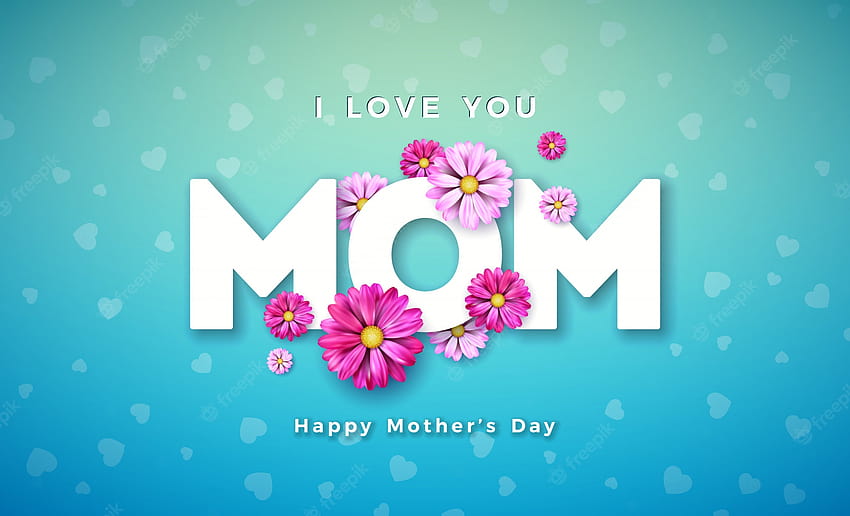 Vector, happy mothers day greetings HD wallpaper