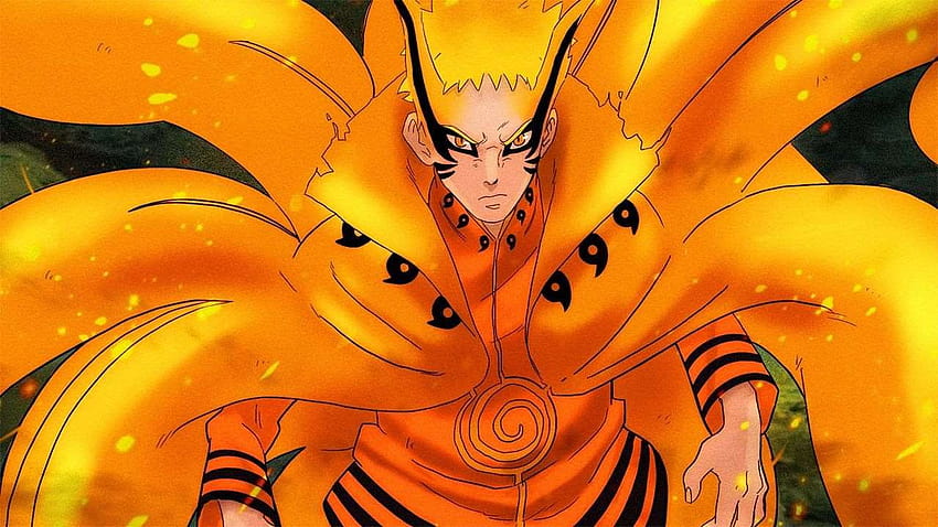 Naruto Uzumaki Baryon Mode Anime Wallpaper 4k HD ID:8736