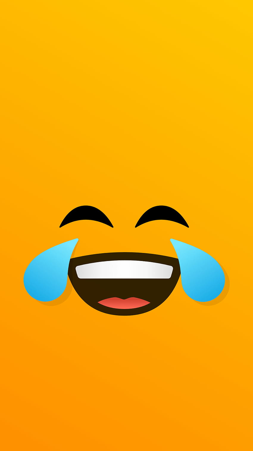 emoji, émoticône, jaune, expression faciale, dessin animé, sourire, lol emoji Fond d'écran de téléphone HD
