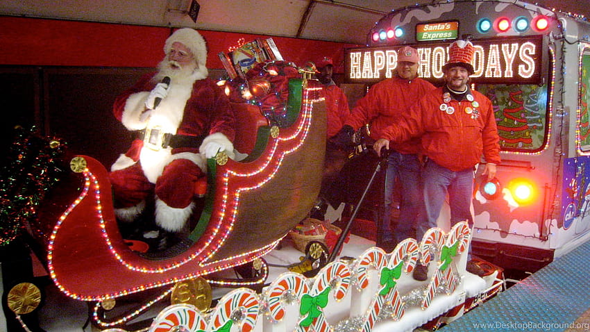 Christmas For A Mac CTA Santa Train 2009 ... Backgrounds HD wallpaper