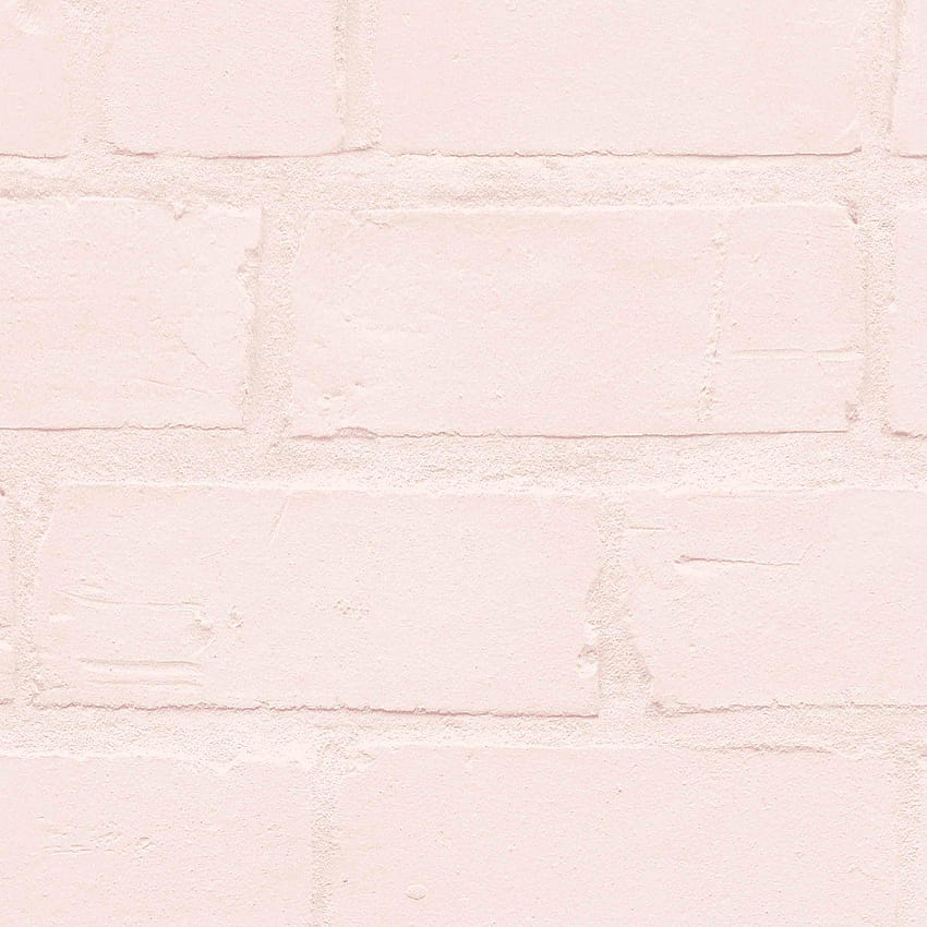 Painted Blush Brick By Woodchip & Magnolia – WOODCHIP, pink brick HD phone wallpaper