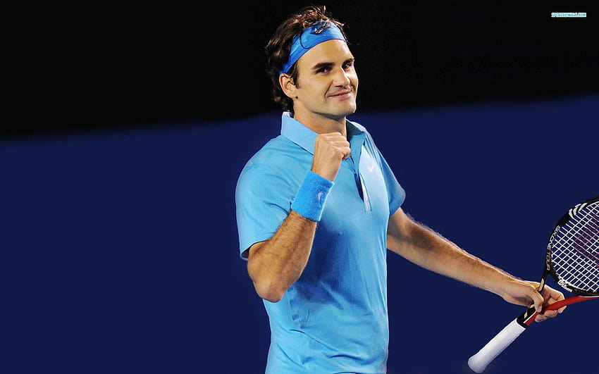 Ecstatic Roger Federer 4 HD wallpaper