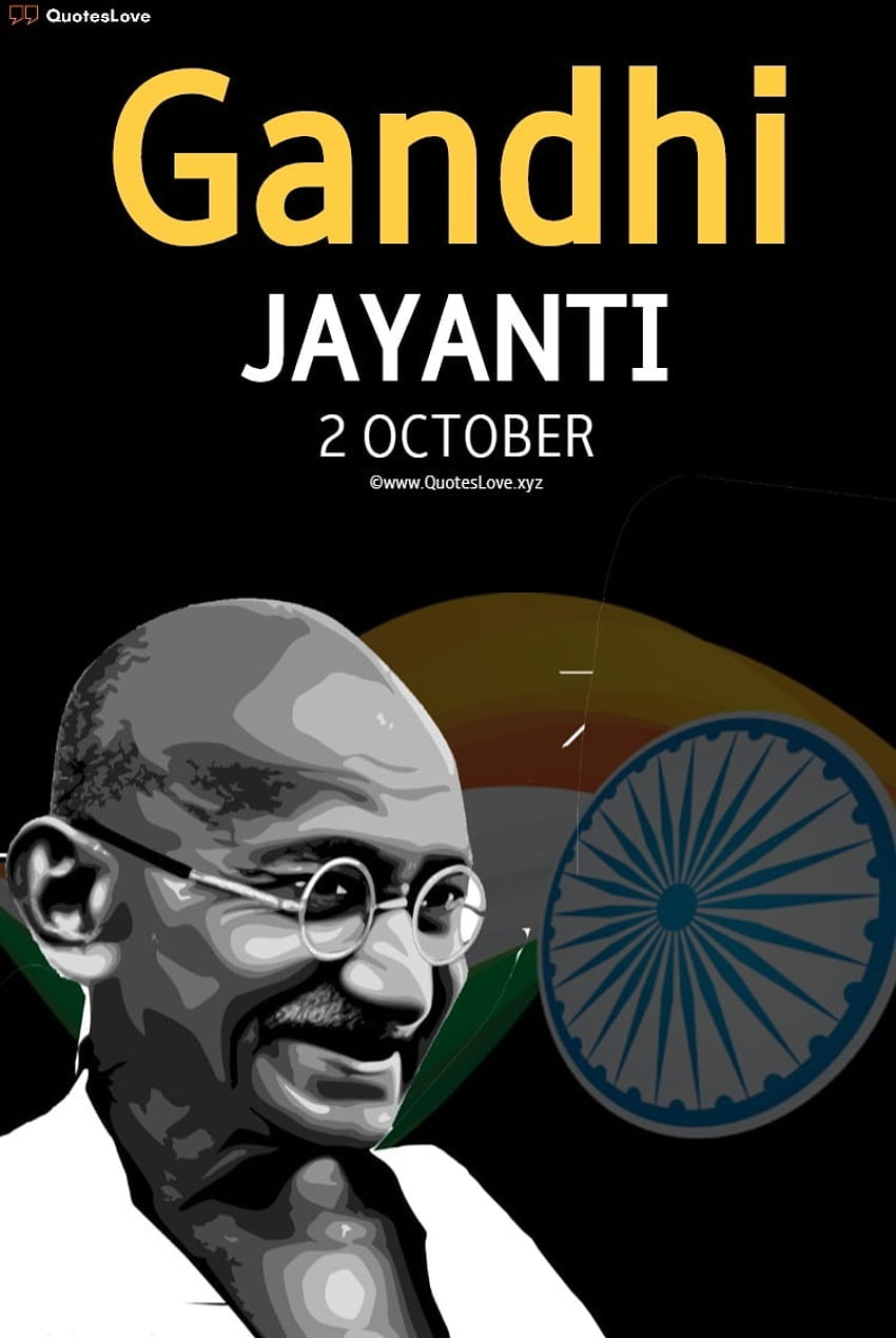 Latest] Happy Mahatma Gandhi Jayanti 2020: , Poster, happy gandhi jayanti HD phone wallpaper