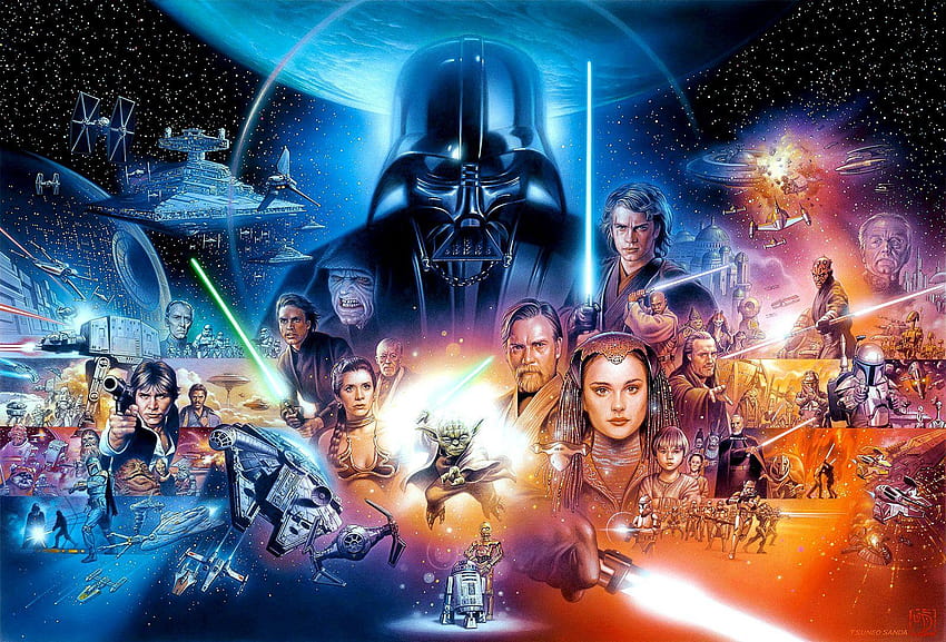Star Wars , vintage star wars HD wallpaper