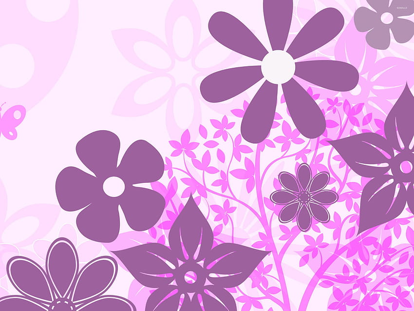 Purple, Flora, Lilac, Pattern, Flower For, purple aesthetic ps HD wallpaper