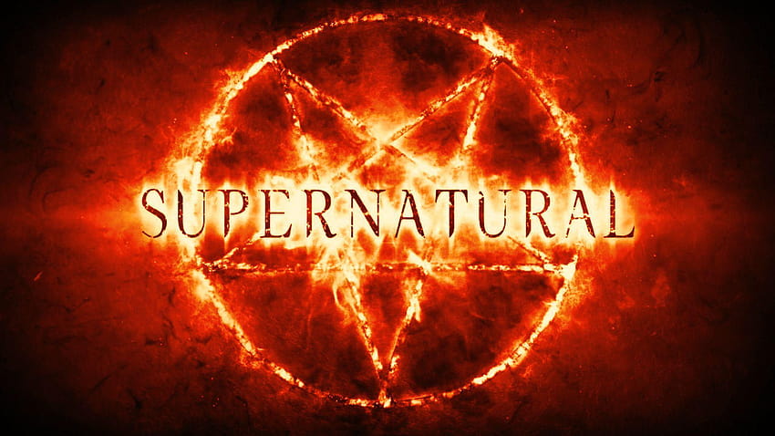 Supernatural Anti Possession, свръхестествено лого HD тапет