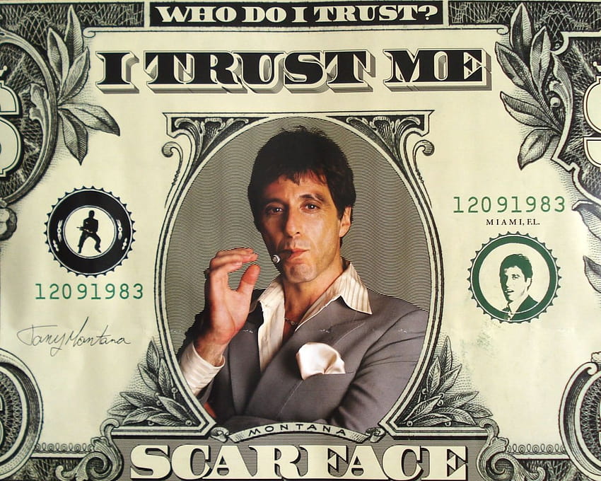 Scarface Money [2544x1646] за вашите, повярвайте ми HD тапет