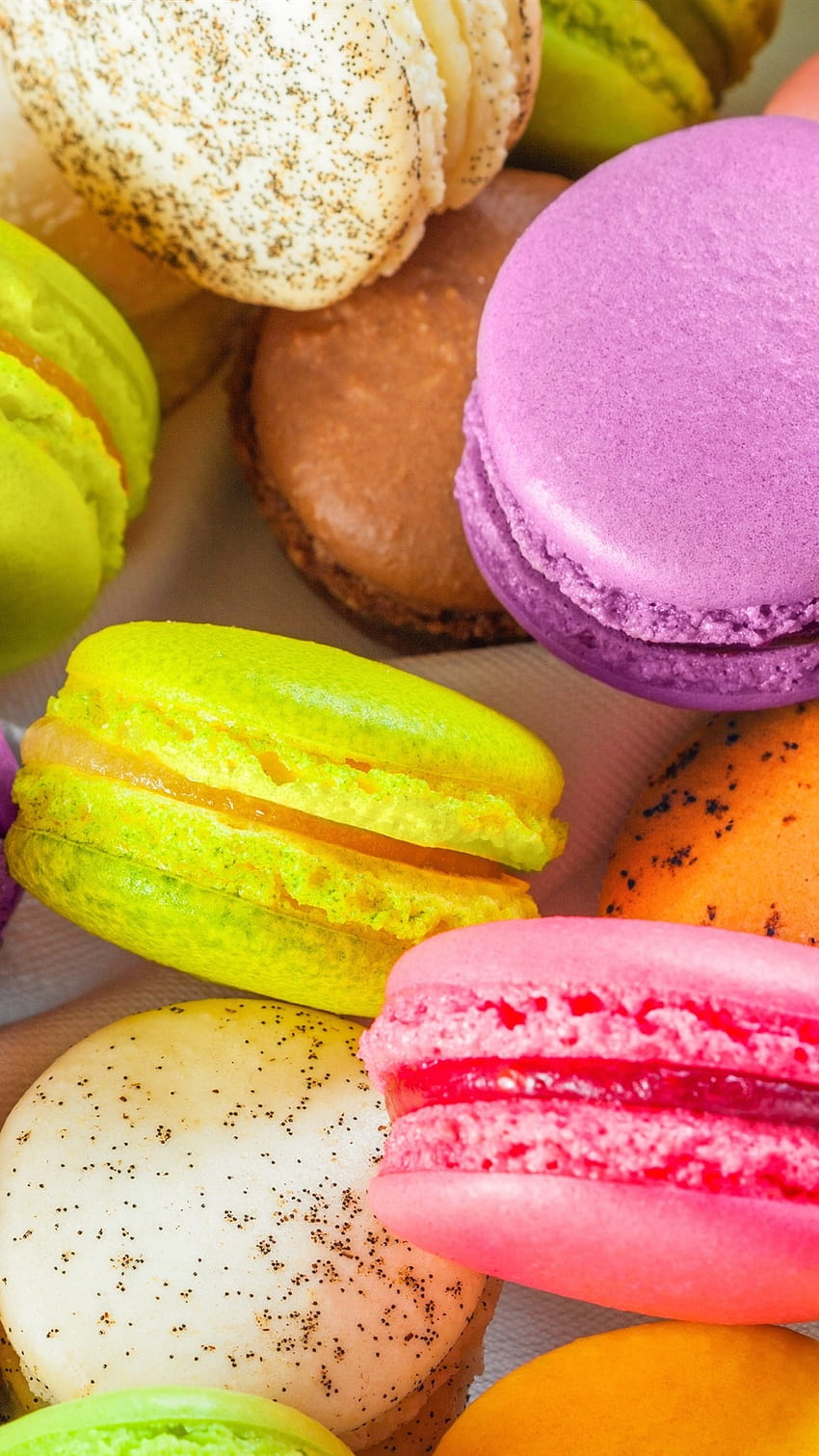 Iphone Colorful Almond Macarons, Sweet Food, sweet treats HD phone wallpaper