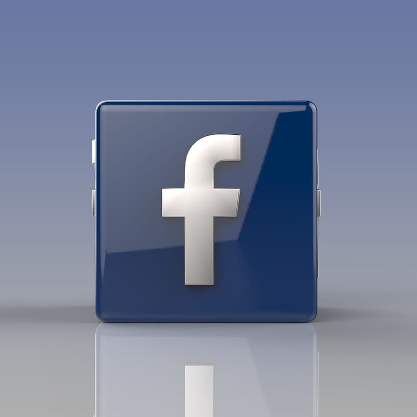 Facebook-Logo, Facebook-Symbol HD-Handy-Hintergrundbild