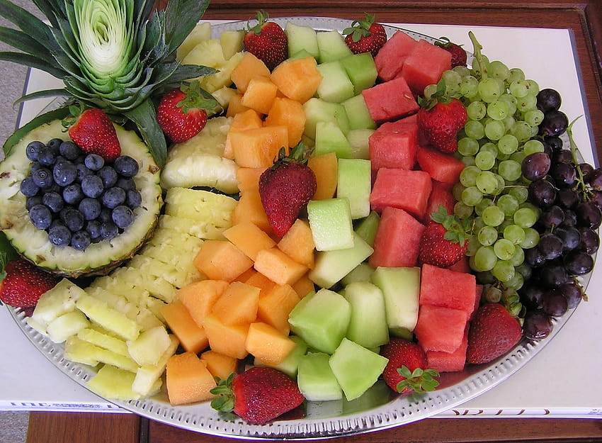 Plate Of Fruit High Quality, fruit platter HD wallpaper | Pxfuel