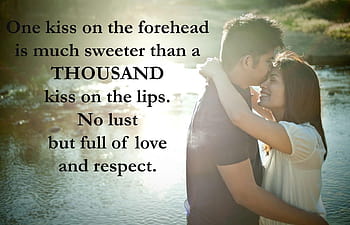 a sweet kiss quote