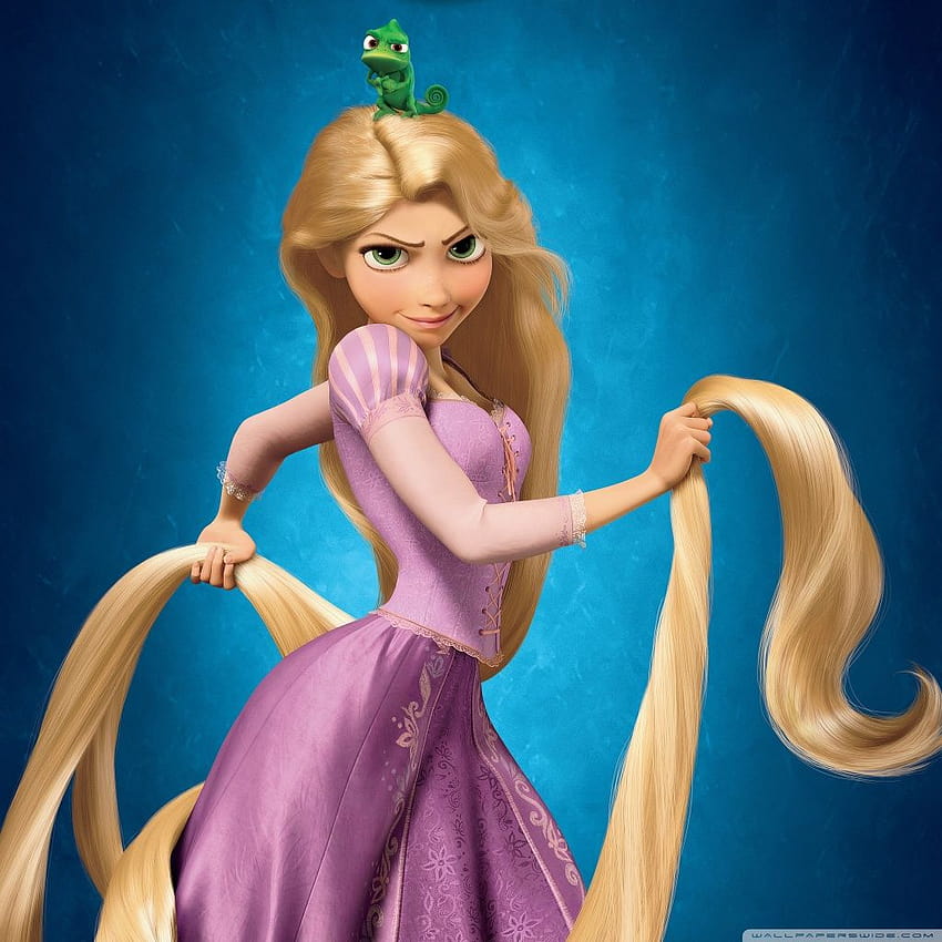 Tangled Rapunzel Group, Дисни принцеса Рапунцел HD тапет за телефон