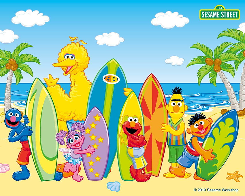Sesame Street Summer for , Mobile & Tablet. [1280x1024]. 7 Sesame Street W…, sesame workshop HD wallpaper