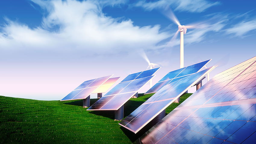 : Green Energy, energia rinnovabile Sfondo HD