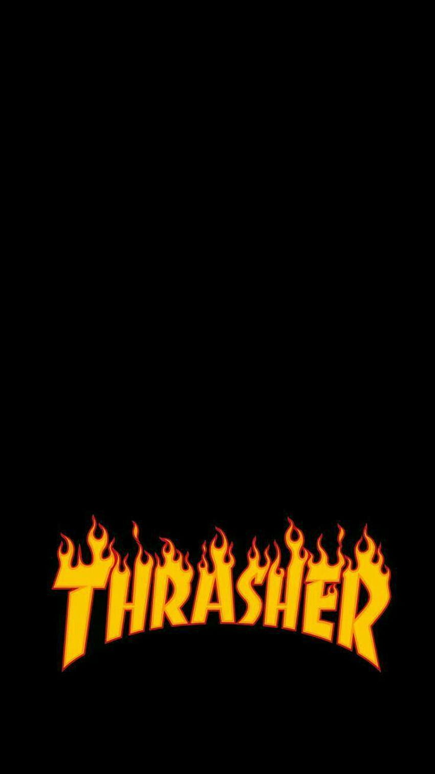 logotipo de Thrasher fondo de pantalla del teléfono