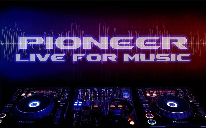 Tocadiscos de vídeo musical Pioneer 1440×900 Pioneer, tocadiscos pionero fondo de pantalla