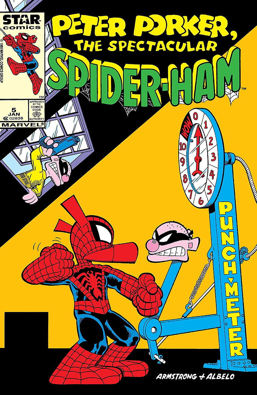 Peter Porker, The Spectacular Spider, spider ham peter porker HD phone wallpaper