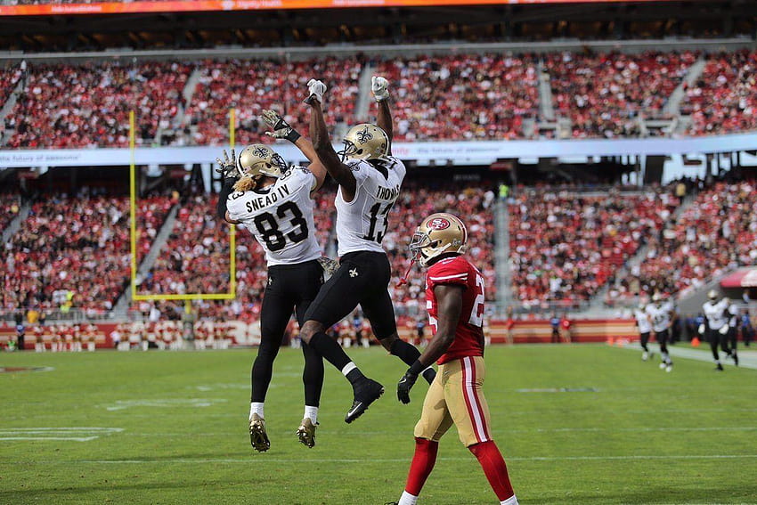Saints trio of Brandin Cooks, Willie Snead and Michael Thomas might HD wallpaper