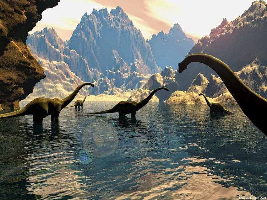 Scientists discover why Diplodocus did not put all her eggs in one basket HD wallpaper