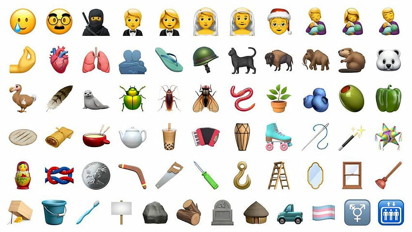Apple iOS 14.2 Rolls Out With 10 Emoji, New , Bug Fixes, mixed emoji HD wallpaper