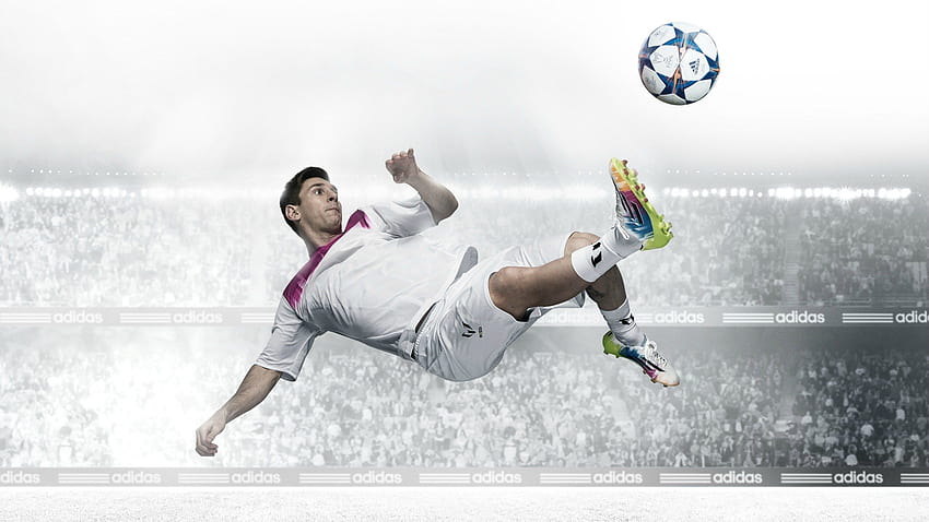 Lionel Messi Bicycle Kick, football skills HD wallpaper