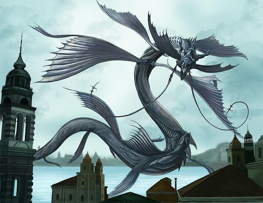 Final Fantasy XV, leviathan final fantasy HD wallpaper