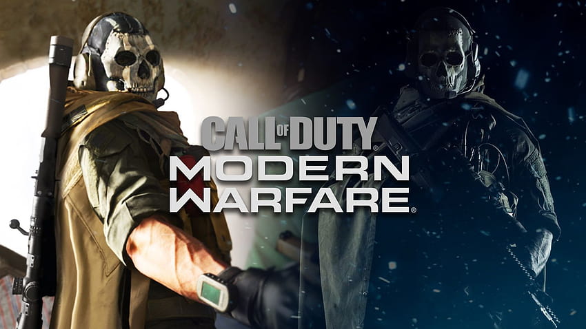 Unglaubliches Modern Warfare Cosplay respawnt Ghost from the Shadows, Simon Ghost Riley HD-Hintergrundbild