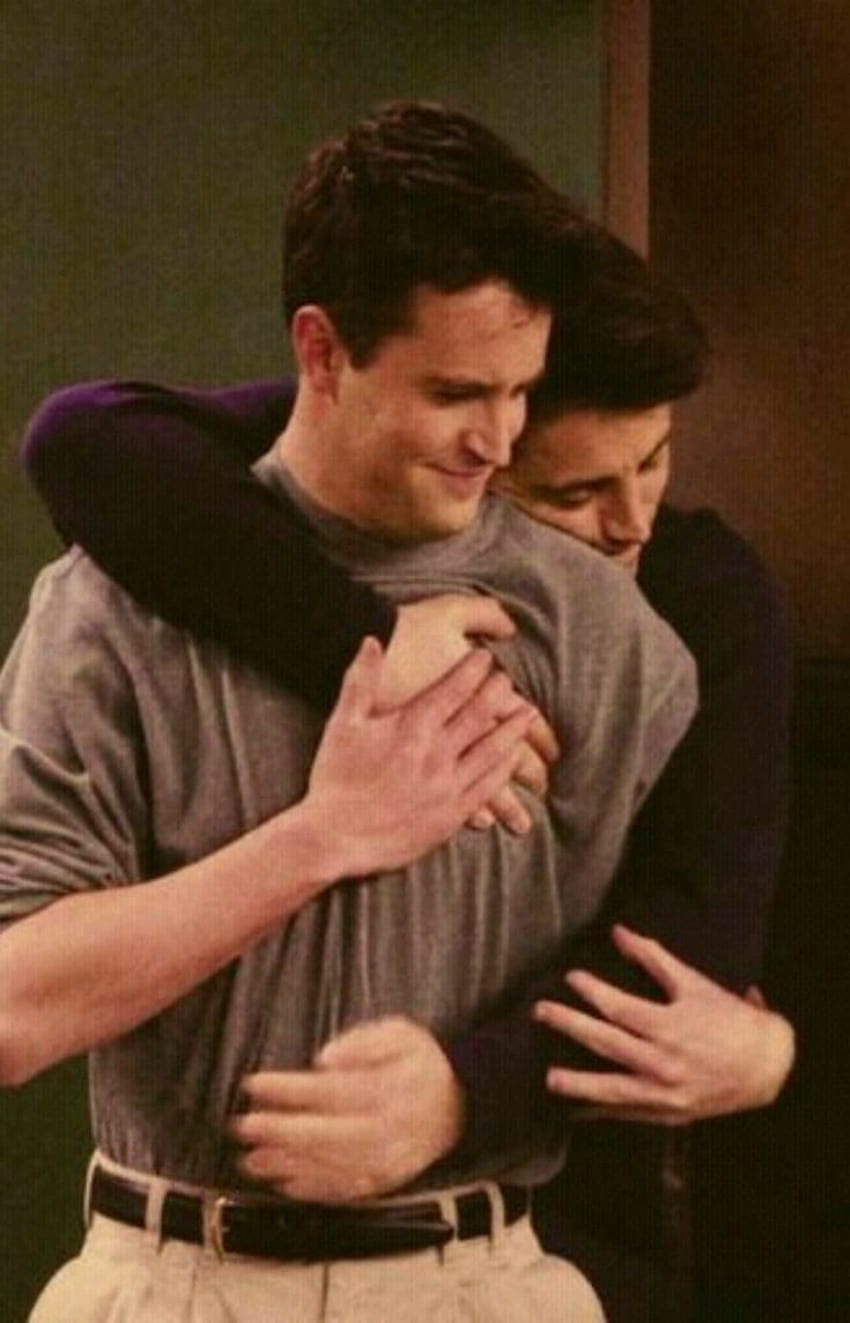 Friends Friends Joey And Chandler Hug [735x1144] for your , Mobile & Tablet, friends chandler HD phone wallpaper