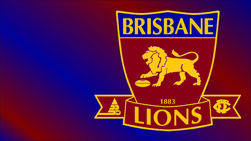 Esportes para espectadores: com produtos oficiais do Brisbane Lions, incentive seus filhos a entrar no futebol papel de parede HD