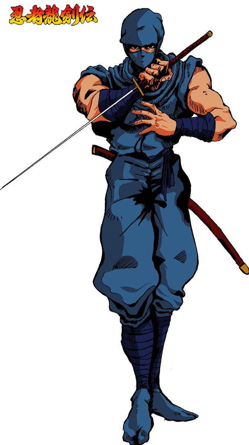 Ryu Hayabusa 1 by Hellstinger64, ninja gaiden ryu hayabusa nes fan art HD phone wallpaper