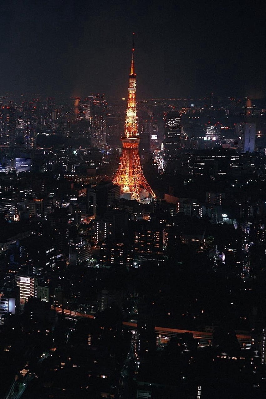 800x1200 tokyo, japan, city, night, lights iphone 4s/4 for parallax backgrounds, tokyo at night iphone HD phone wallpaper