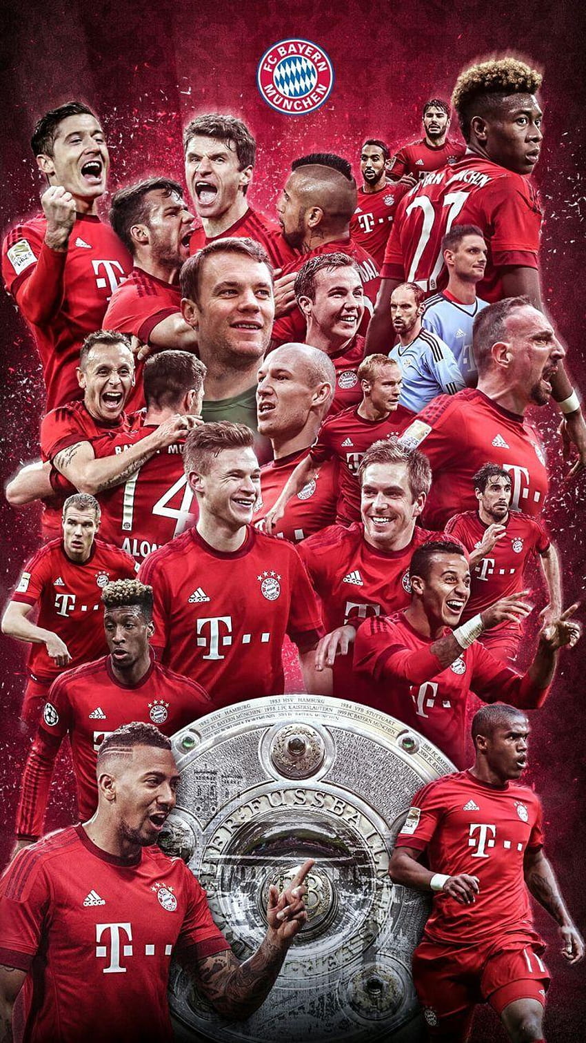 1059 best Bayern Munich ⚽ Die Mannschaft :), fc bayern munich 2017 HD phone wallpaper