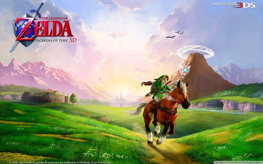 The Legend Of Zelda: Ocarina Of Time 3d, a lenda de zelda ocarina of time papel de parede HD