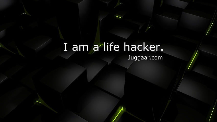 4 Life Hacks, computer hacker HD wallpaper