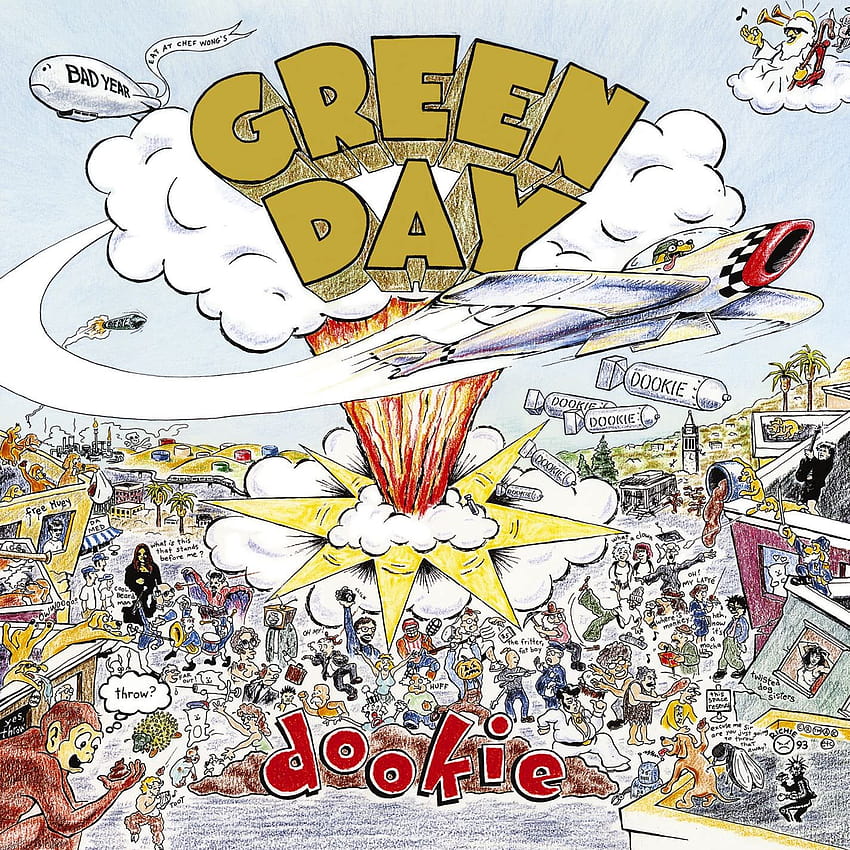 Green Day: copertina dell'album Dookie. : r/wimmelbilder, dookie giorno verde Sfondo del telefono HD