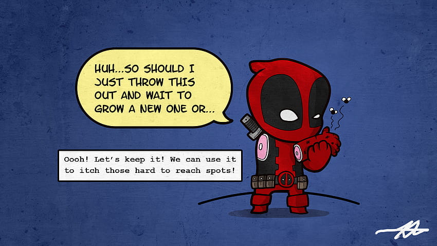 Tenho feito uma série de em /r/comicwalls. Foi pedido para fazer um Deadpool: deadpool, o deadpool do mal papel de parede HD