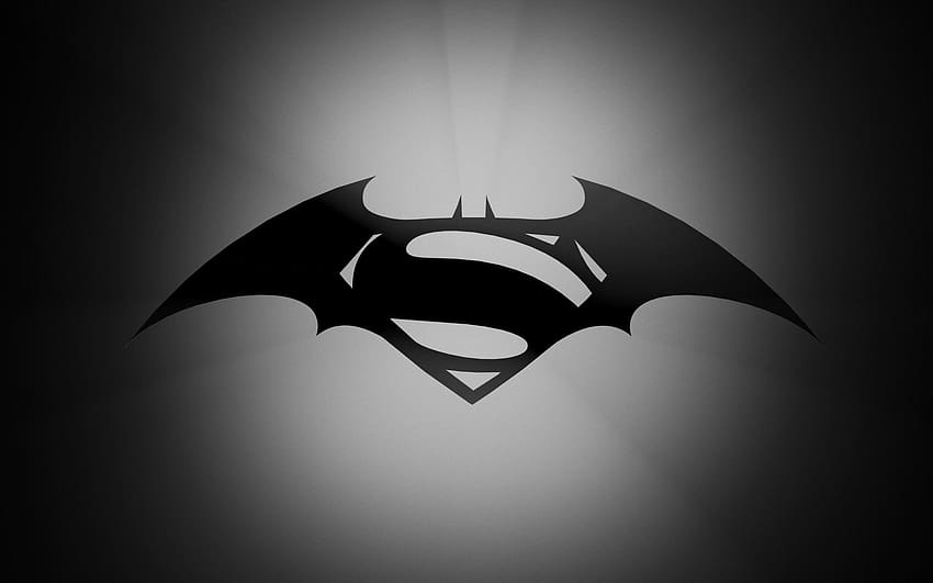 Superman Batman, Batman-Logo, Supermann HD-Hintergrundbild