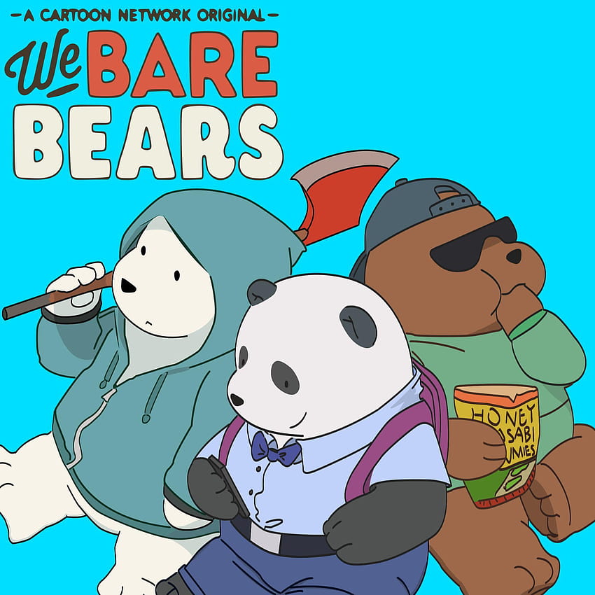Vector] We Bare Bears by FALExD HD phone wallpaper