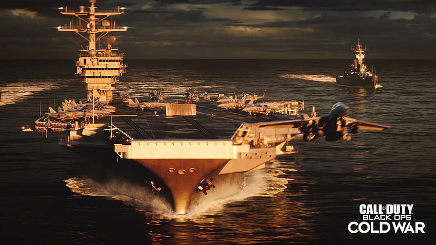Call of Duty Black Ops: COLD WAR, aircraft carrier HD wallpaper