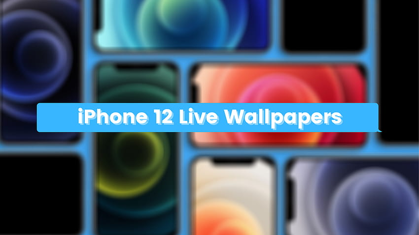 iPhone 12 Live [iPhone 12 Pro/Max/Mini Video ] HD wallpaper