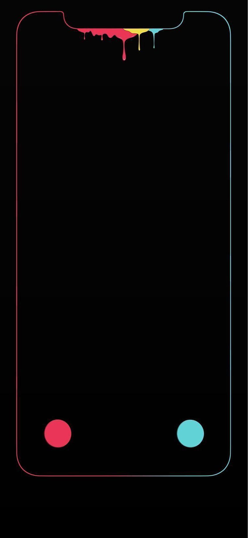 iPhone X notch wallpaper  Iphone wallpaper lights Iphone homescreen  wallpaper Iphone wallpaper video