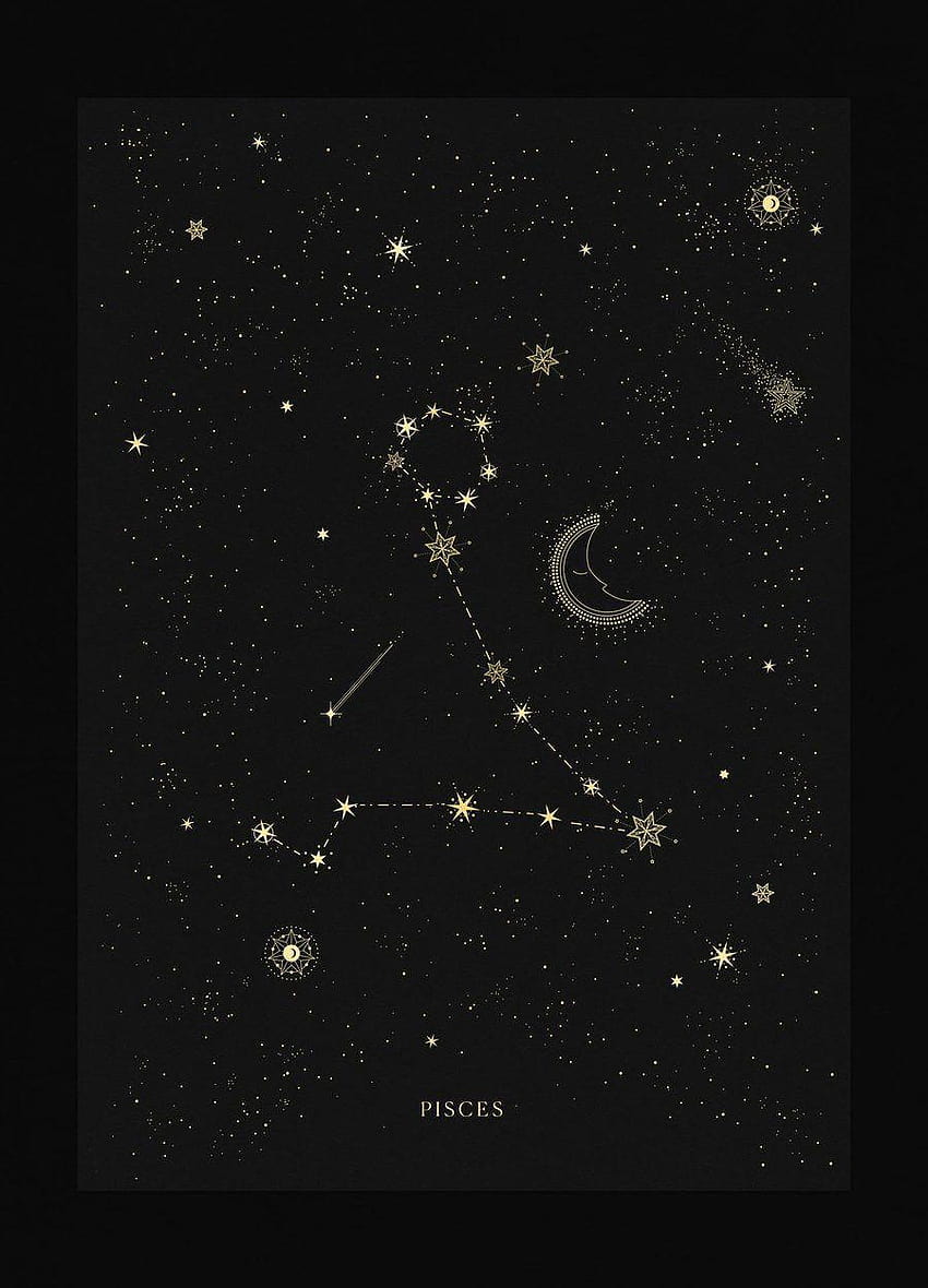 Constellation des Poissons, esthétique des Poissons Fond d'écran de téléphone HD