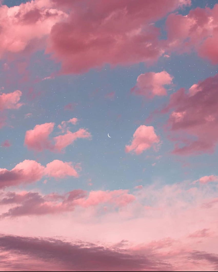 icy_gemz on Instagram: “Cotton Candy skies, cotton candy aesthetic HD phone wallpaper