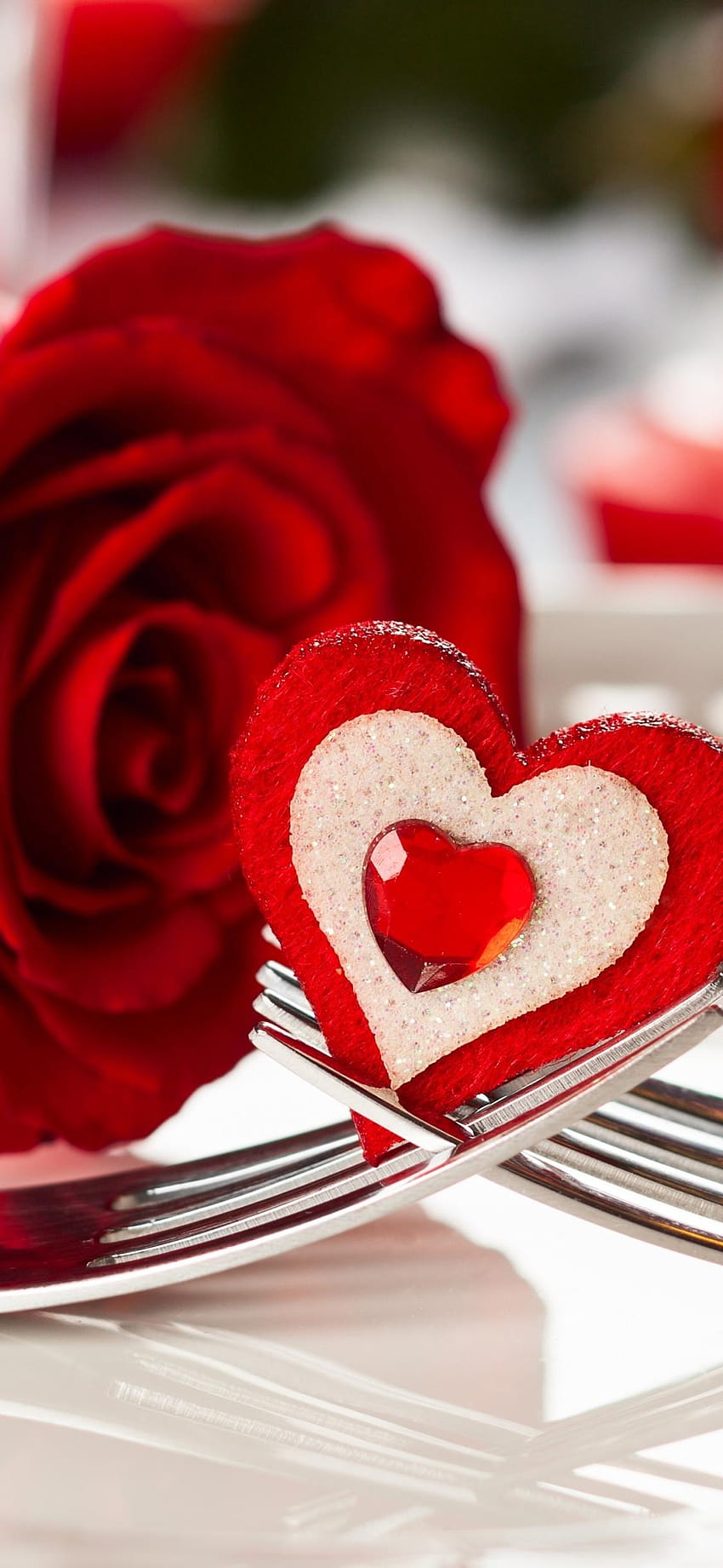 Garden Roses, Romance, Petal, Love, Rose, happy new year love HD phone wallpaper