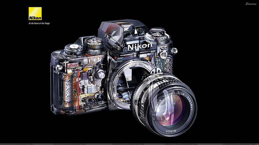 Wewnątrz aparatu Nikon, aparat Tapeta HD