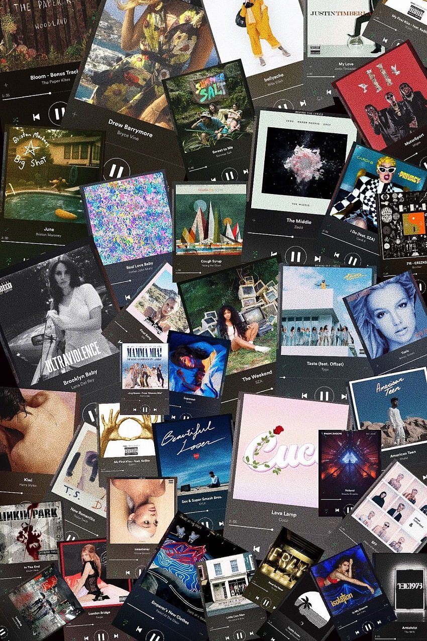72 Aesthetic Album Covers Collage album collage HD phone wallpaper  Pxfuel