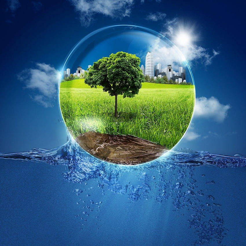 Buona Giornata della Terra e Ecards, giornata mondiale dell'acqua Sfondo del telefono HD
