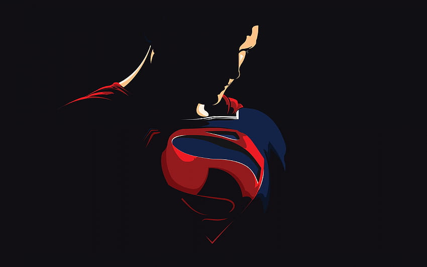 3840x2400 superman, justice league, minimal and HD wallpaper | Pxfuel