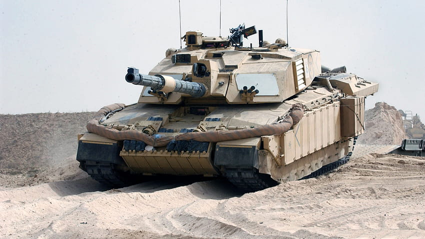Challenger 2, FV4034, MBT, 탱크, 영국군, 영국, 기갑, 사막, 군대, 무장 차량 HD 월페이퍼