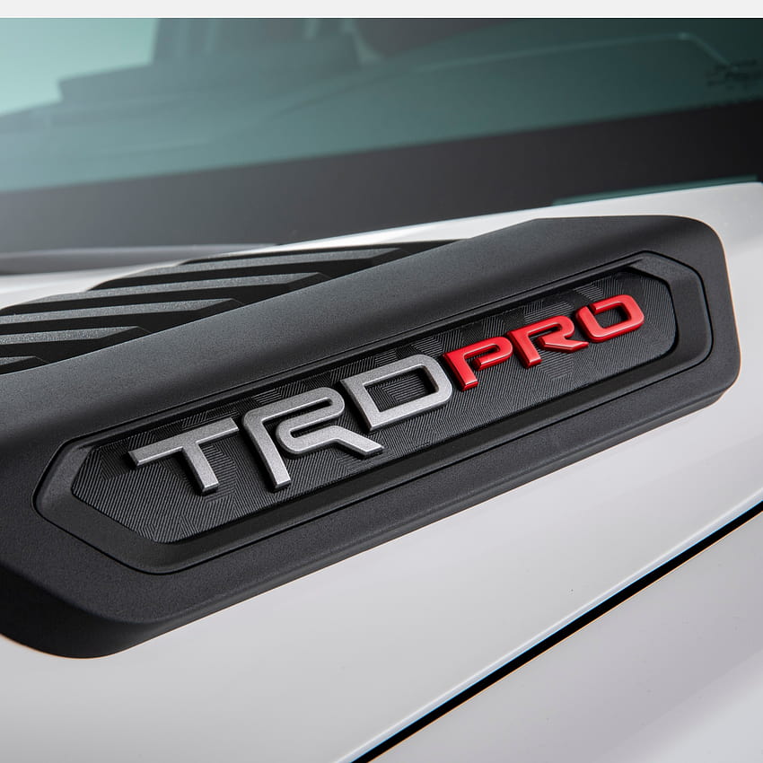 2022 Toyota Tundra TRD Pro Badge, trd logo HD phone wallpaper